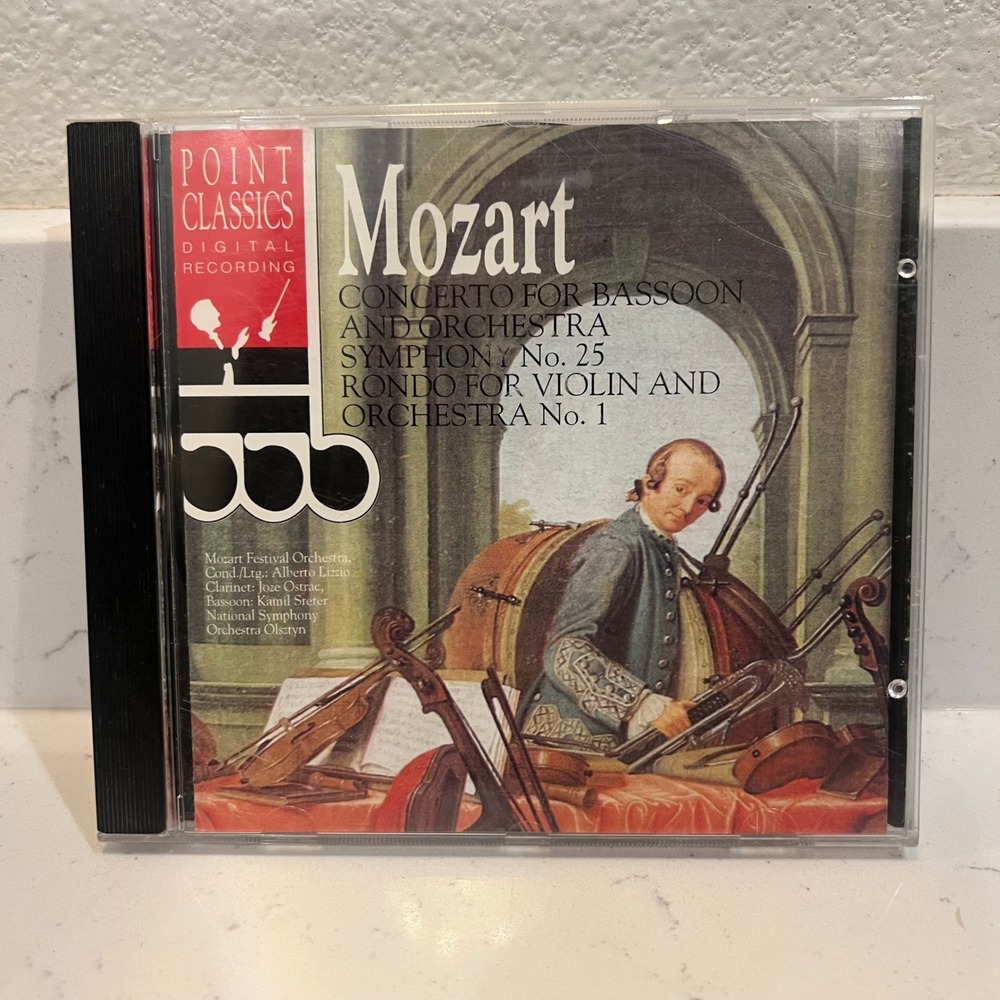 Point Classics Mozart Concerto for Bassoon and Orchestra CD Music